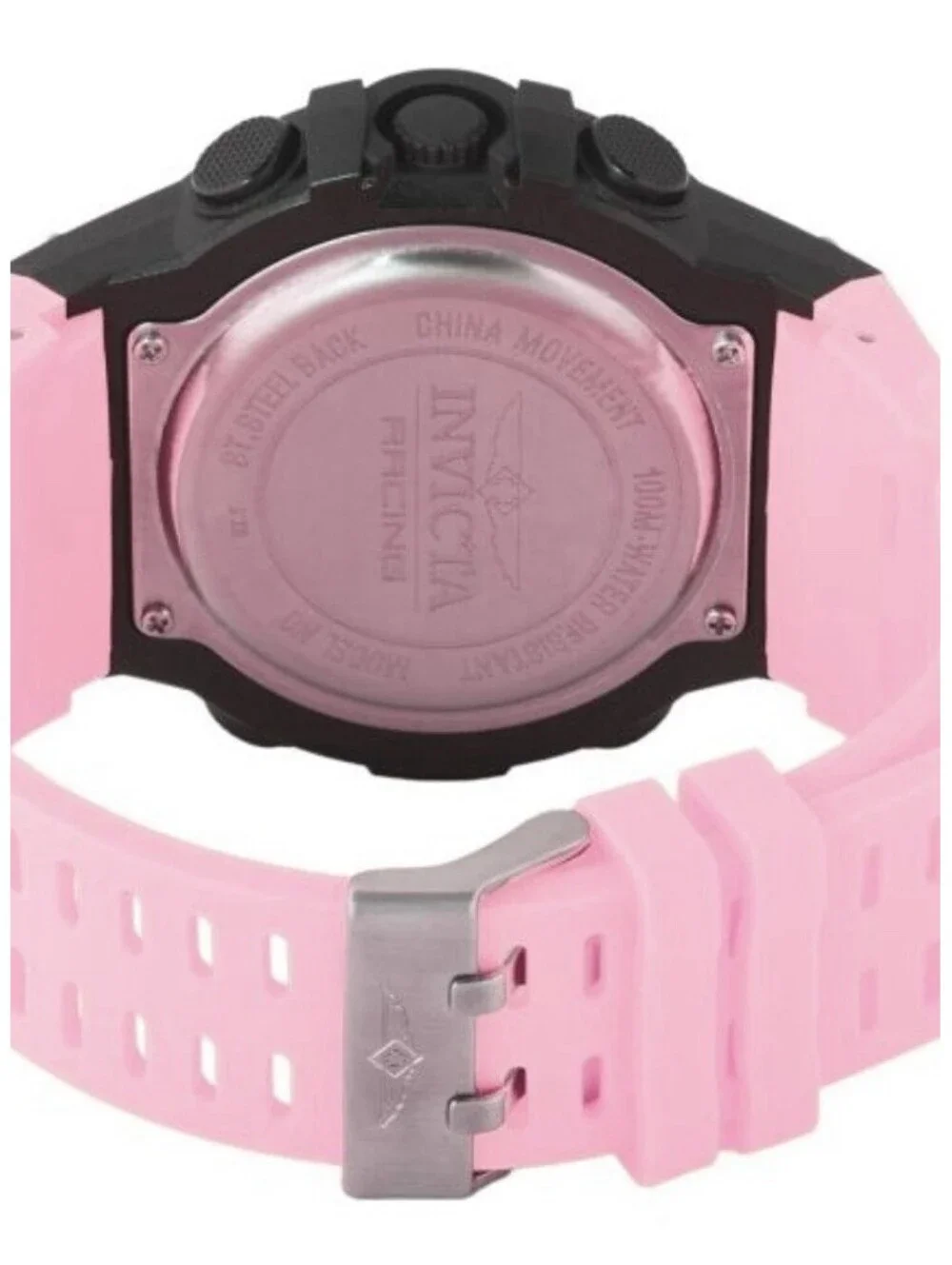 Invicta Racing Burnout Digital Men's Chronograph Watch - 52mm. Pink 🔥 48051